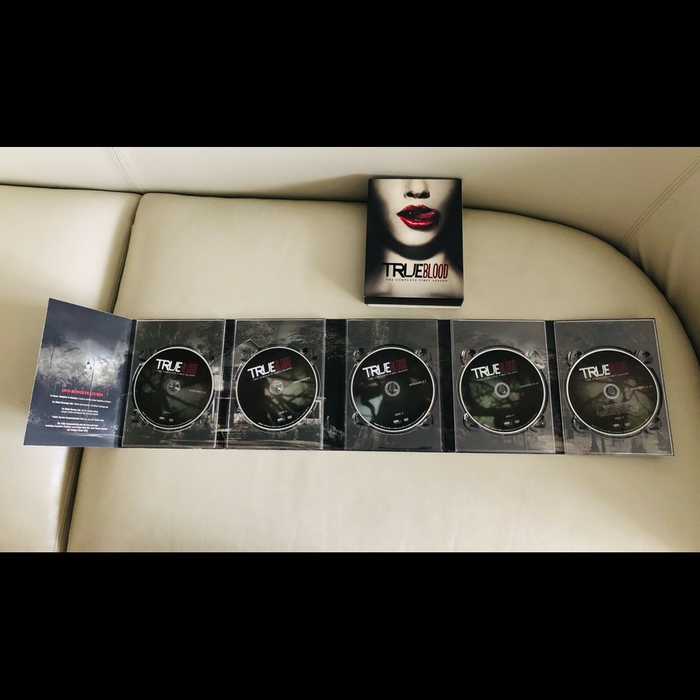 True Blood - Fisrt  Season (DVD, 2014, 5-Disc Set)